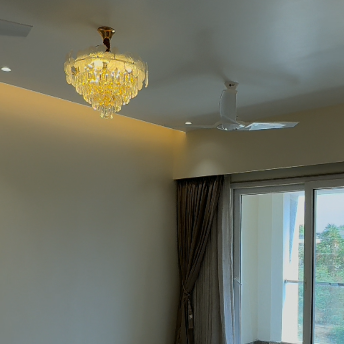 Chandelier in Living Room